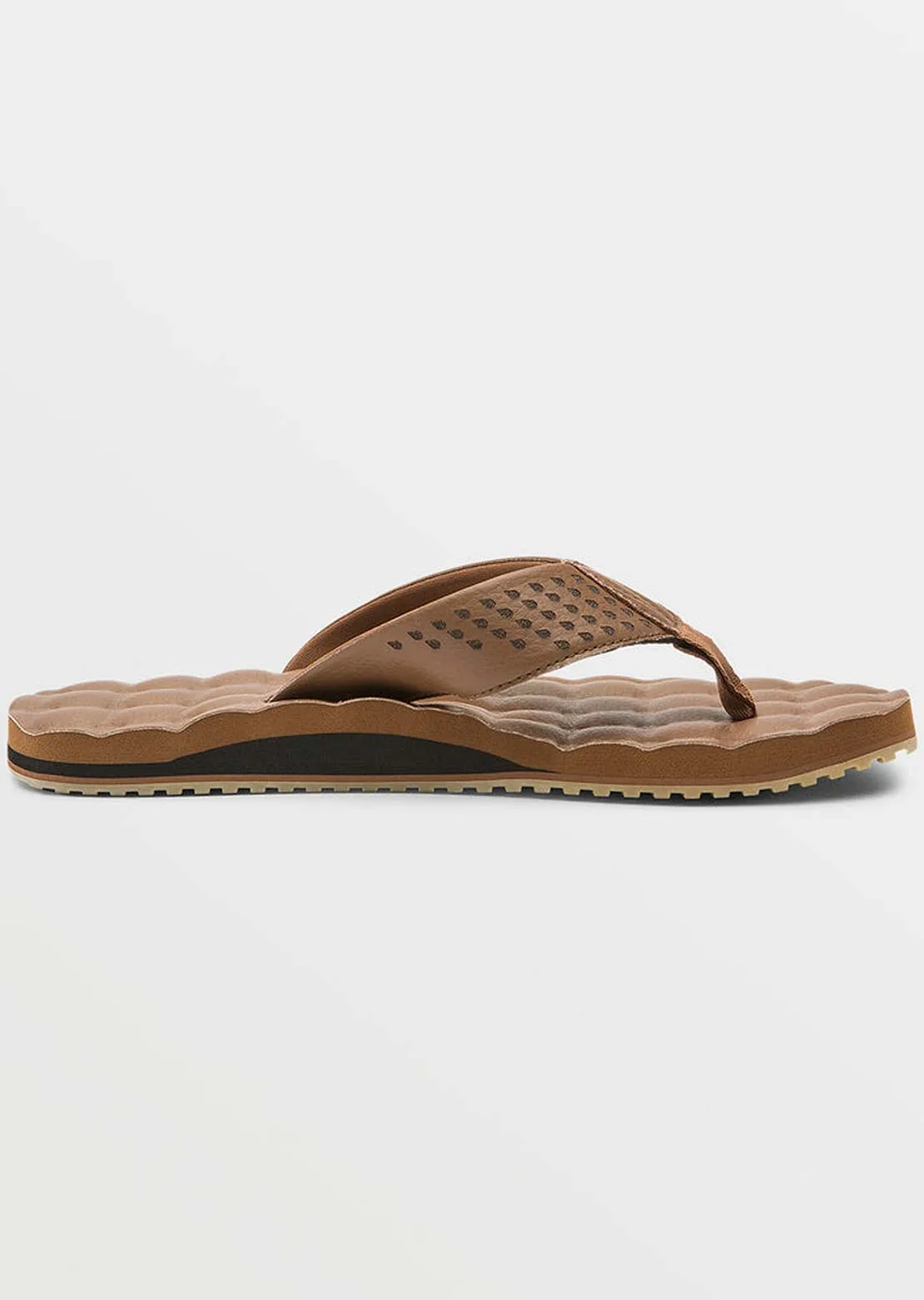 Volcom Men's Recliner Leather Sandal sold by Prfo