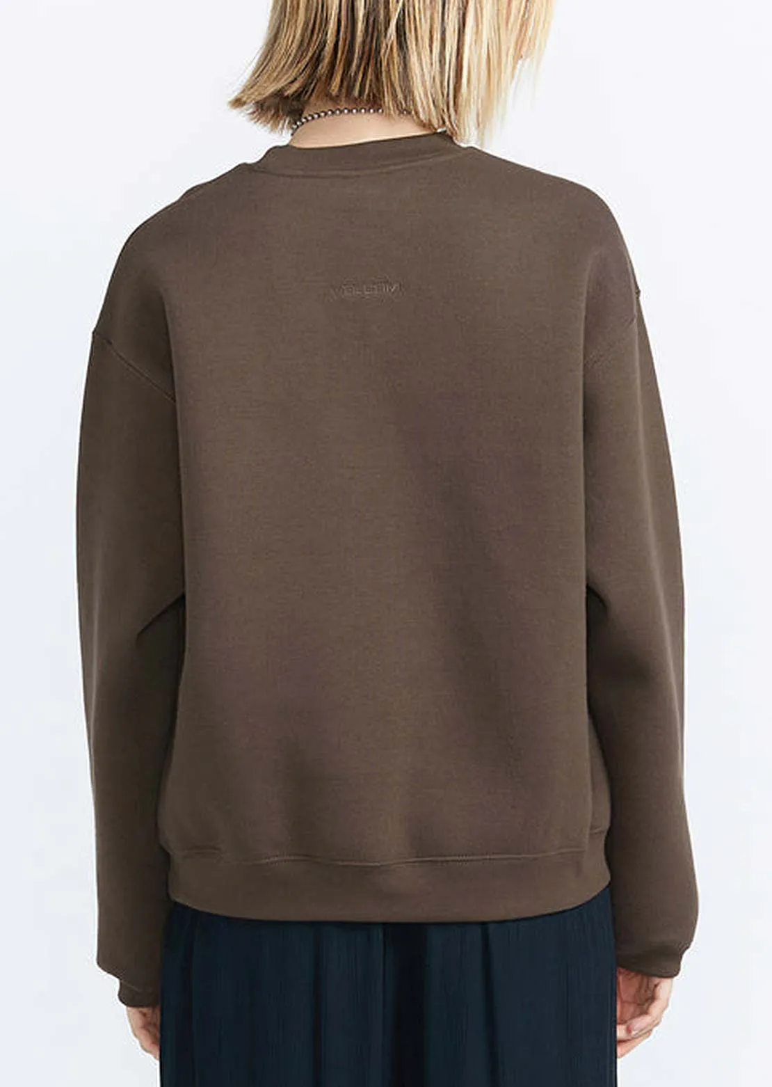 Volcom Women's Stone Heart Up Crew Fleece Longsleeve sold by Prfo product image thumbnail 2