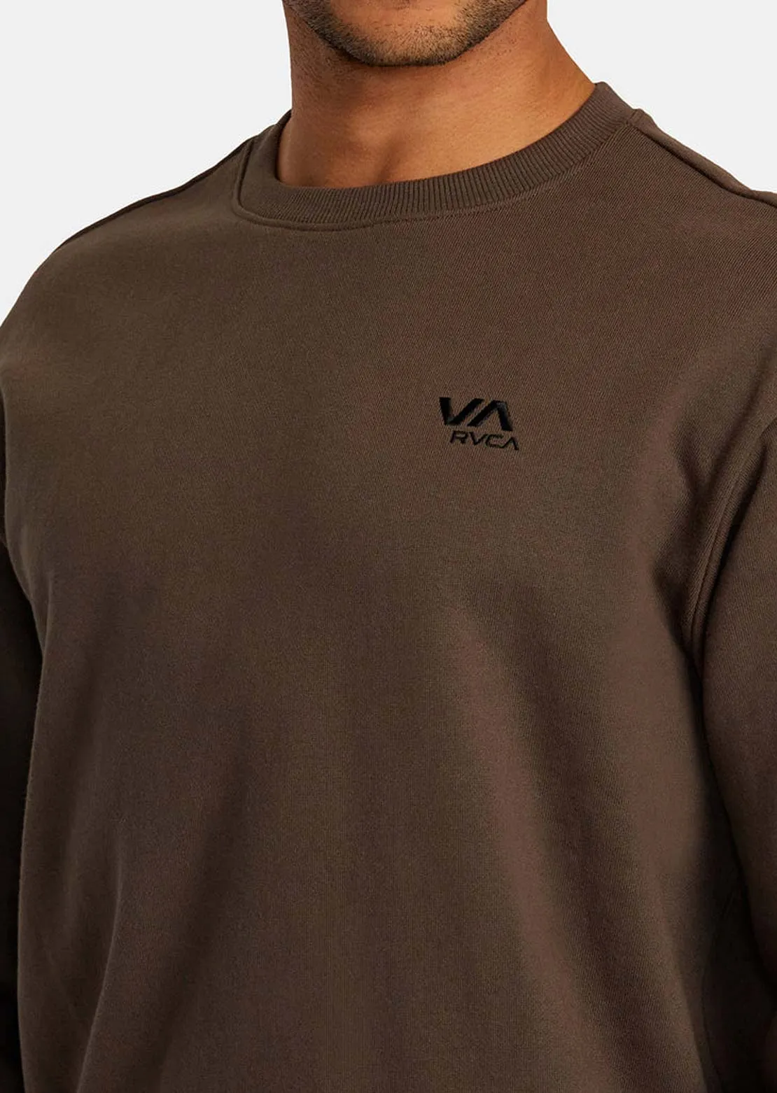 RVCA Men's VA Essential Crew Long Sleeve sold by Prfo product image thumbnail 5