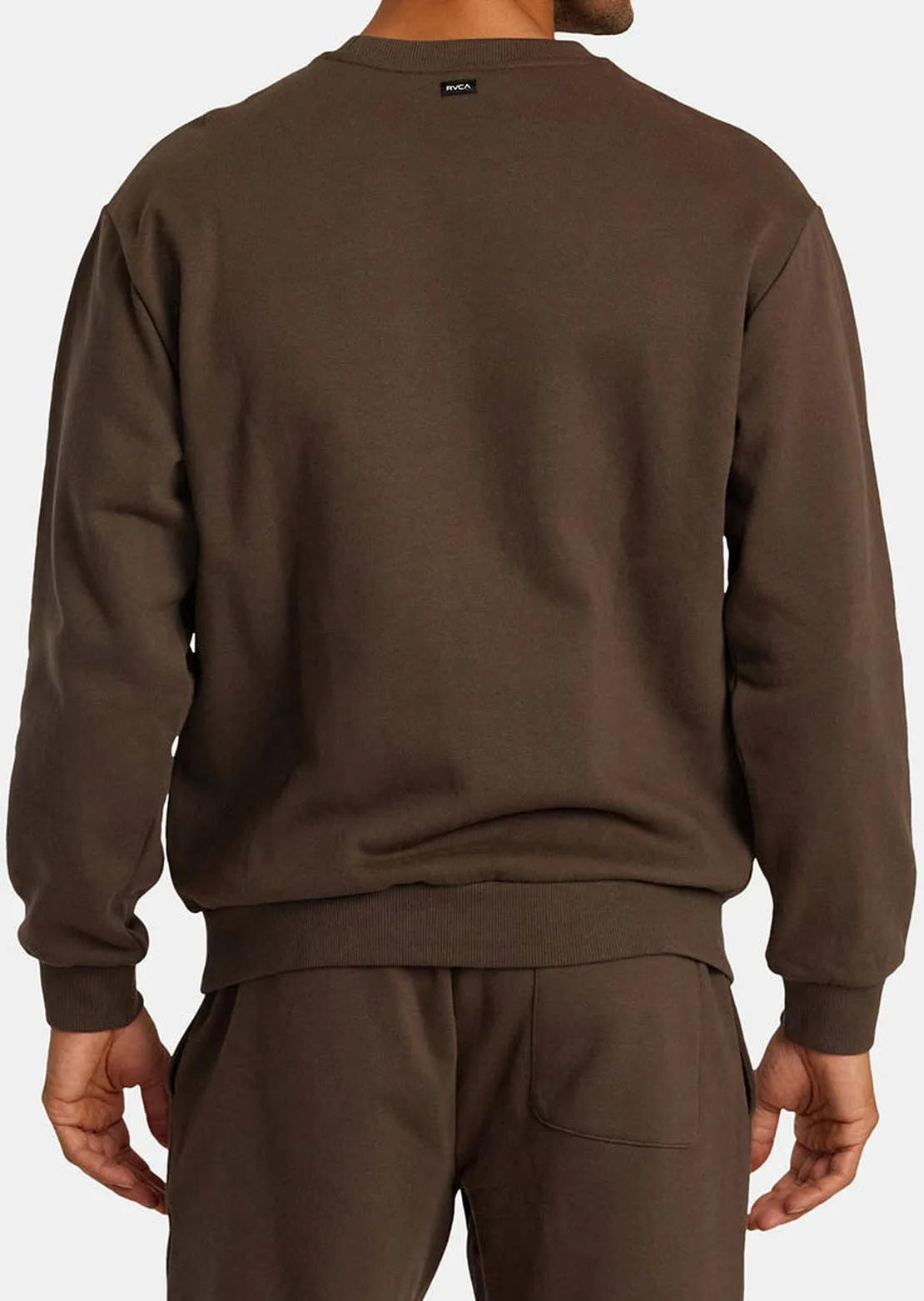 RVCA Men's VA Essential Crew Long Sleeve sold by Prfo product image thumbnail 4