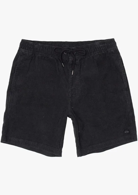 RVCA Men’s Escape 17" Elastic Waist Corduroy Shorts made by RVCA