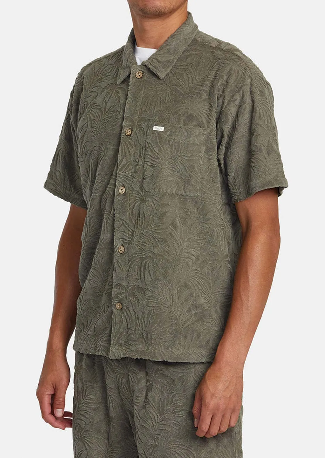 RVCA Men’s Palms Down Short Sleeve Polo Shirt sold by Prfo product image thumbnail 3