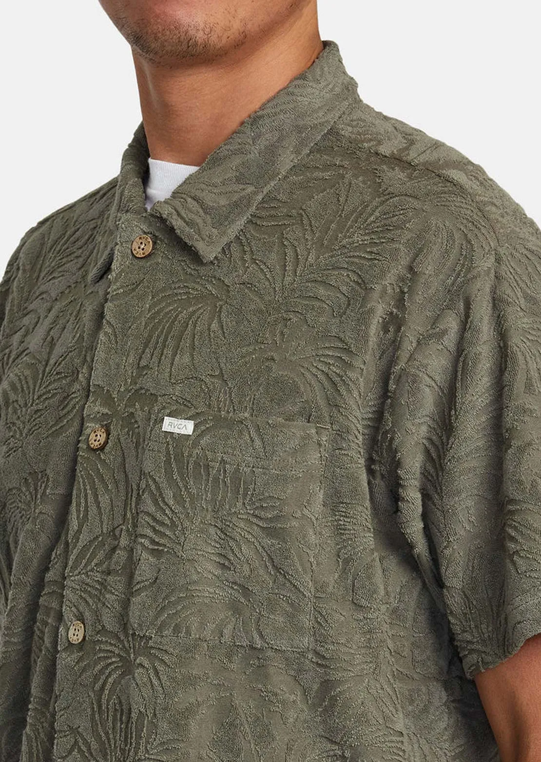 RVCA Men’s Palms Down Short Sleeve Polo Shirt sold by Prfo product image thumbnail 5