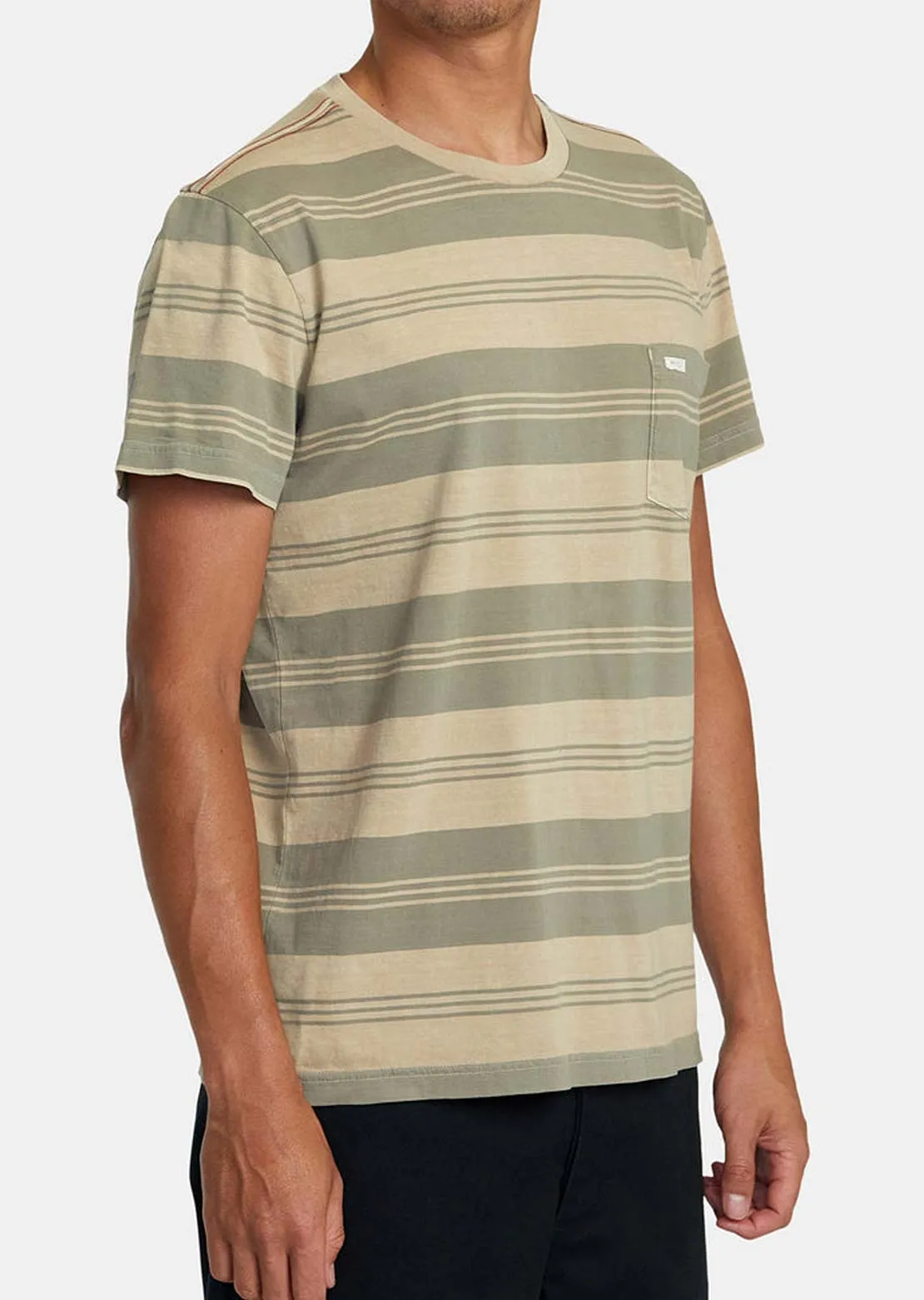 RVCA Men’s PTC Stripe Short Sleeve Knit Tee sold by Prfo product image thumbnail 2