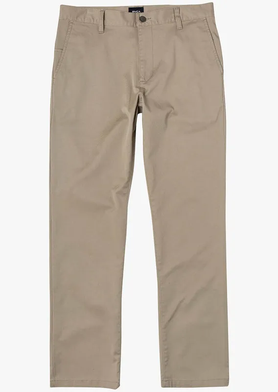 RVCA Junior Weekday Stretch Straight Fit Pants sold by Prfo