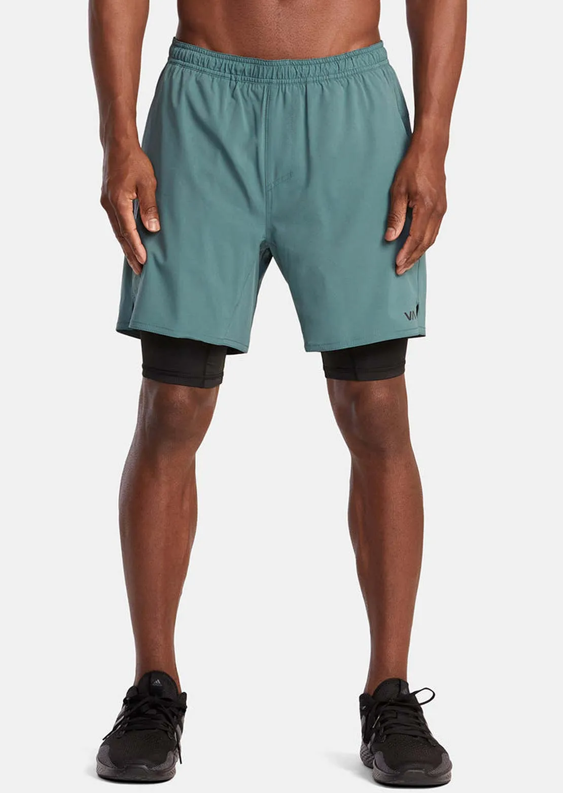 RVCA Men’s Yogger Train 2-In-1 17" Workout Shorts sold by Prfo