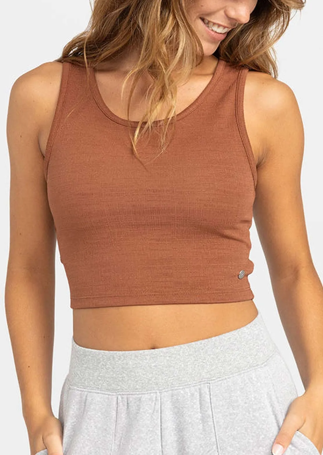 Roxy Women's Good Keepsake Crop Top sold by Prfo