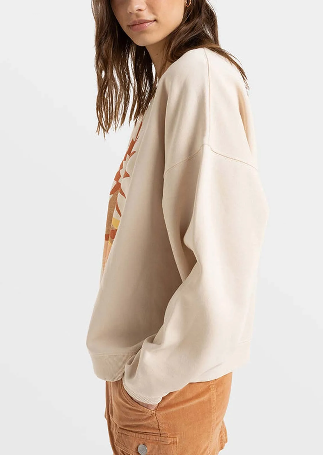 Roxy Women's Lineup Oversized Pullover Crewneck sold by Prfo product image thumbnail 2