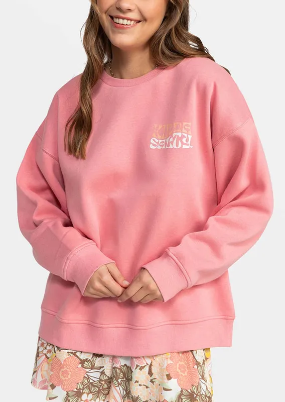 Roxy Women's Morning Hike Crewneck Sweater sold by Prfo