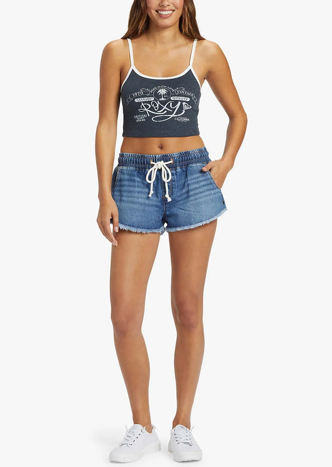 Roxy Women's Scenic Route Denim Shorts sold by Prfo product image thumbnail 4