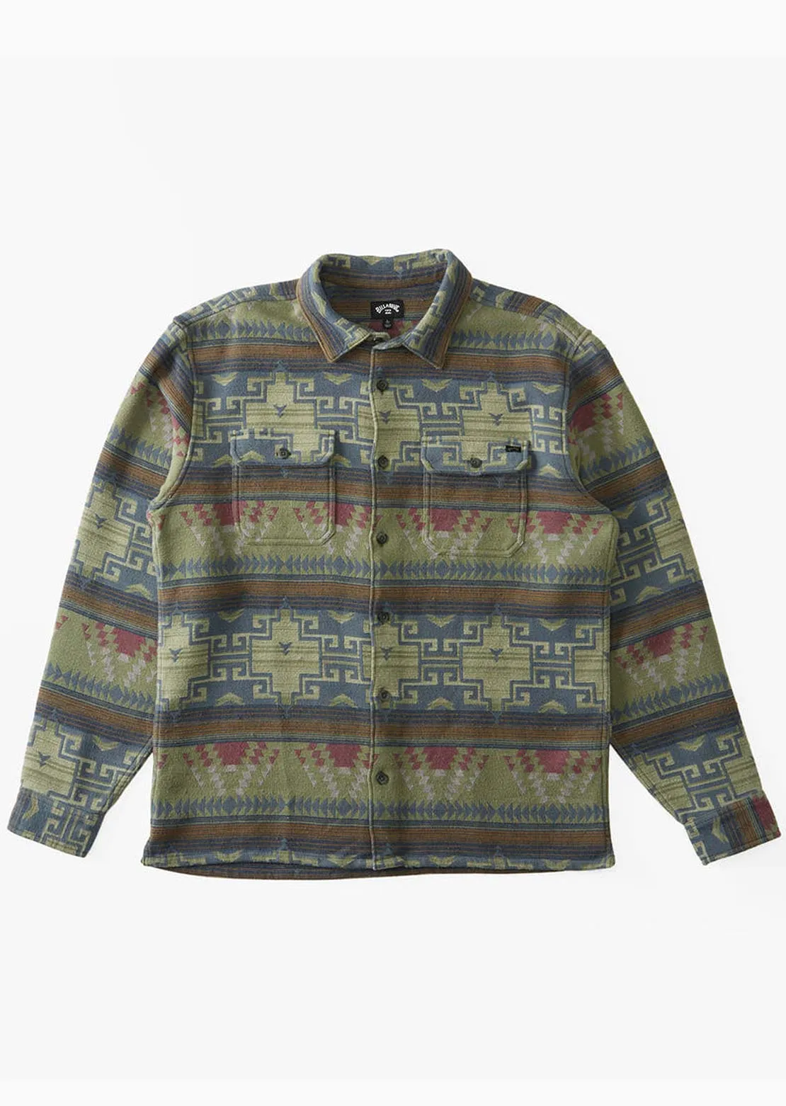 Billabong Men's Coastline Flannel Button Up Shirt sold by Prfo product image thumbnail 5