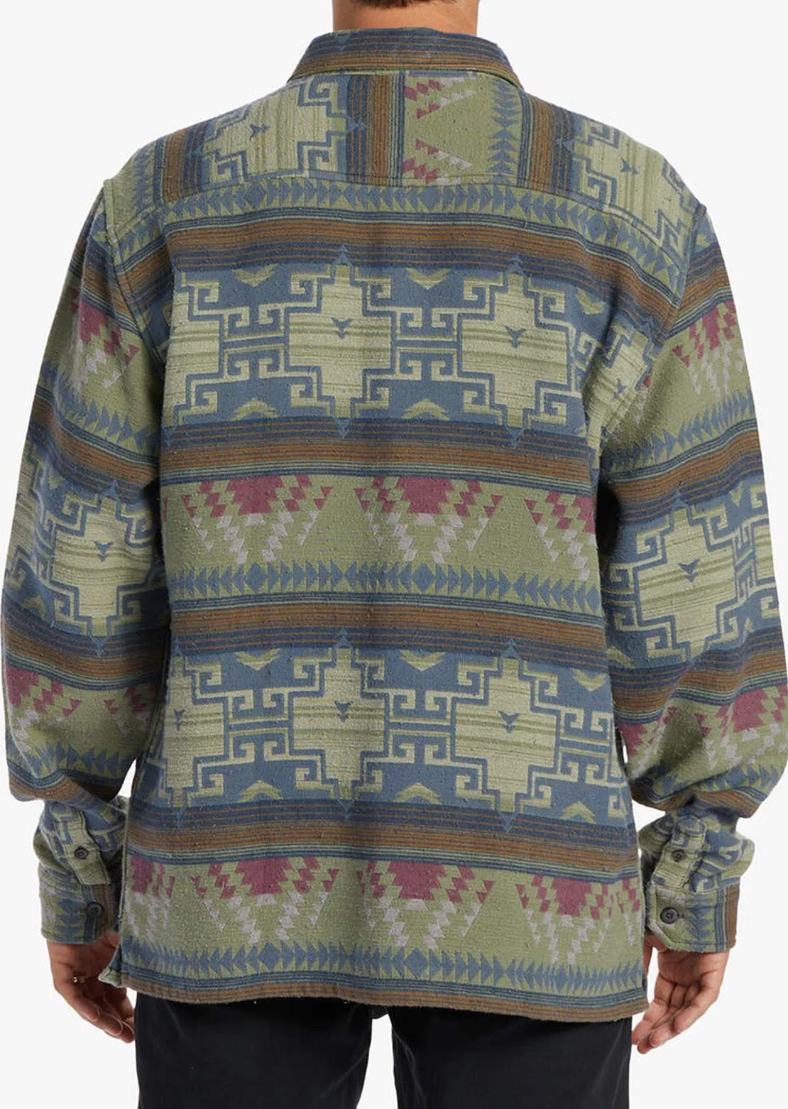 Billabong Men's Coastline Flannel Button Up Shirt sold by Prfo product image thumbnail 3