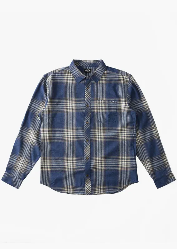 Billabong Men's Coastline Flannel Button Up Shirt sold by Prfo