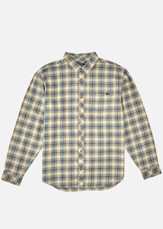 Billabong Men's Coastline Flannel Button Up Shirt sold by Prfo