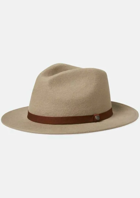 Brixton Unisex Messer Packable Fedora Hat sold by Prfo