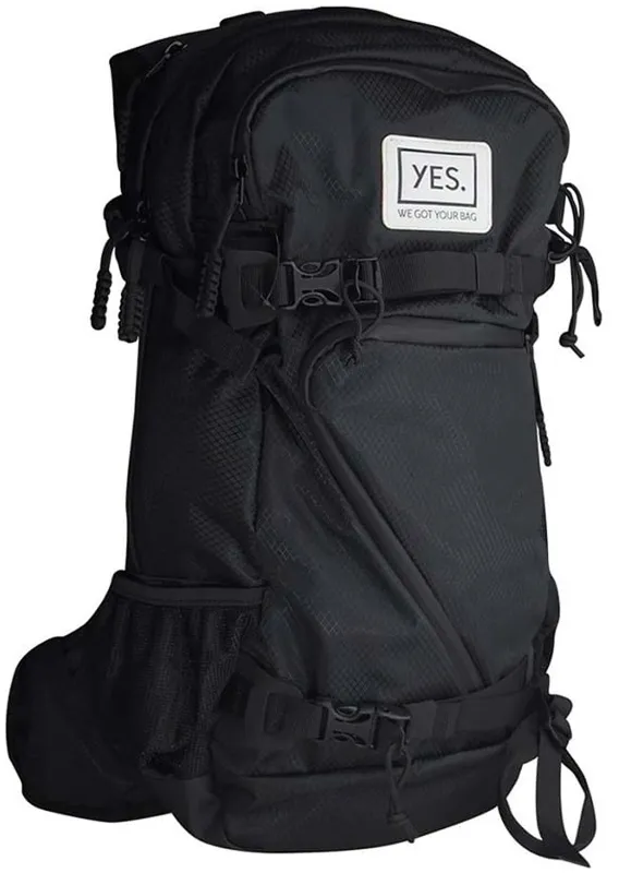 YES. 16L Black Backpack sold by Prfo