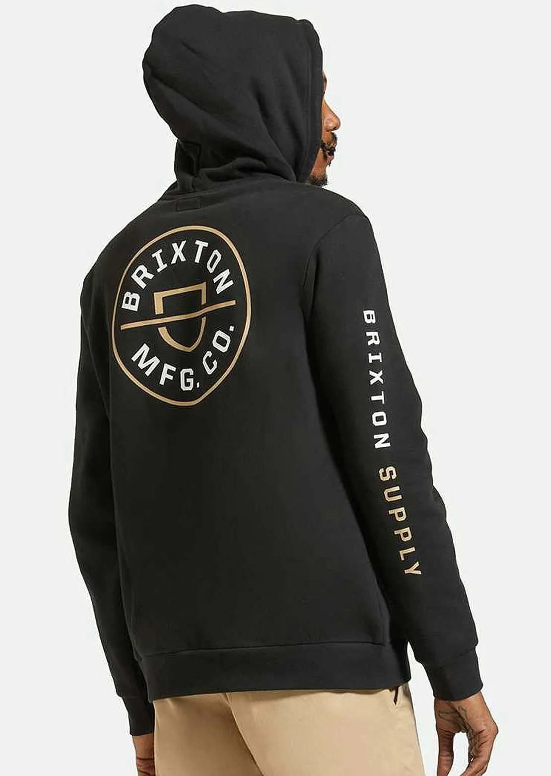 Brixton Men's Crest Hood sold by Prfo product image thumbnail 4