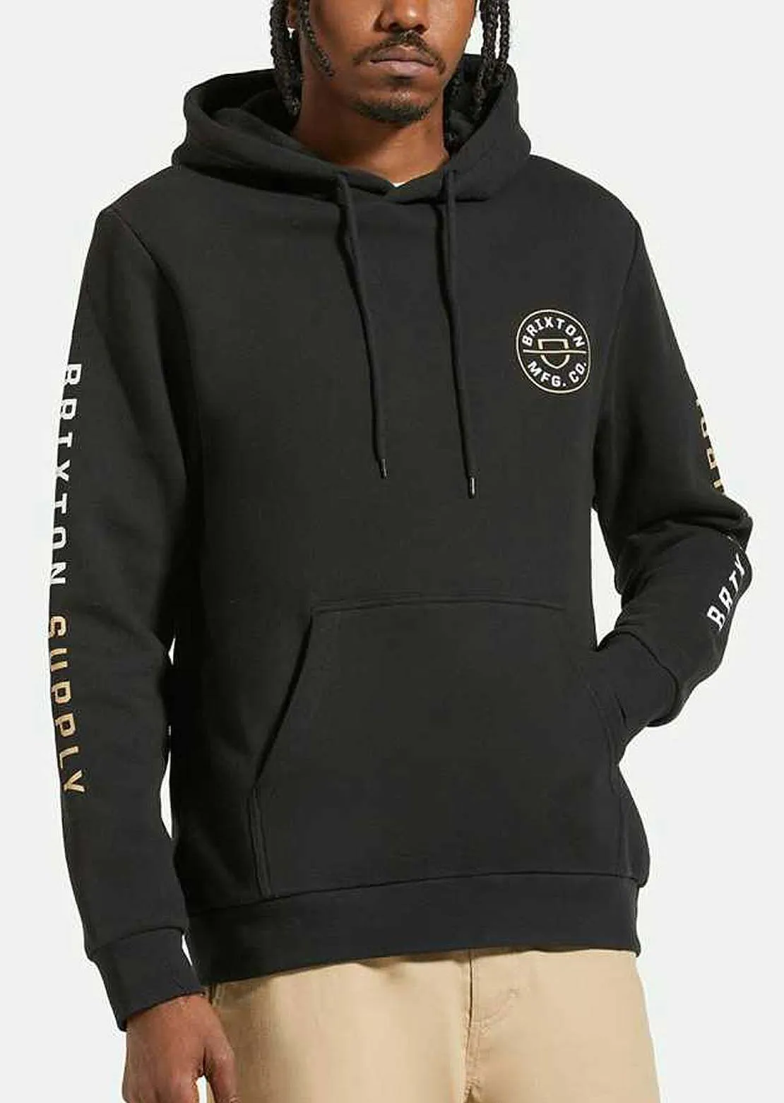 Brixton Men's Crest Hood sold by Prfo product image thumbnail 3