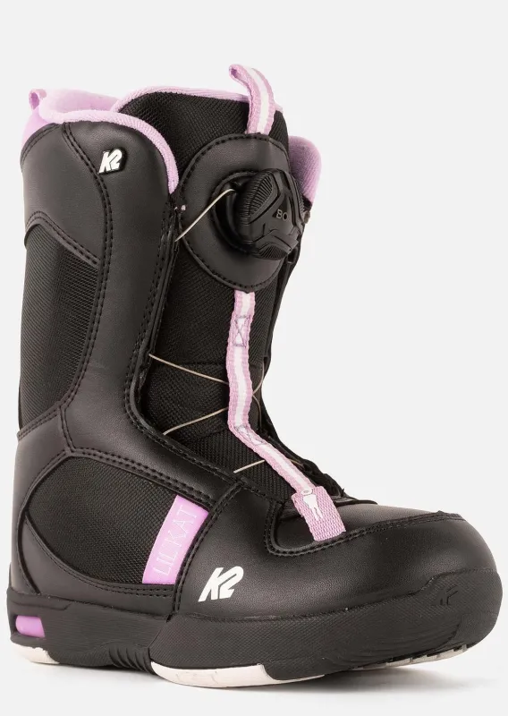 K2 Junior Lil Kat Snowboard Boots made by Prfo