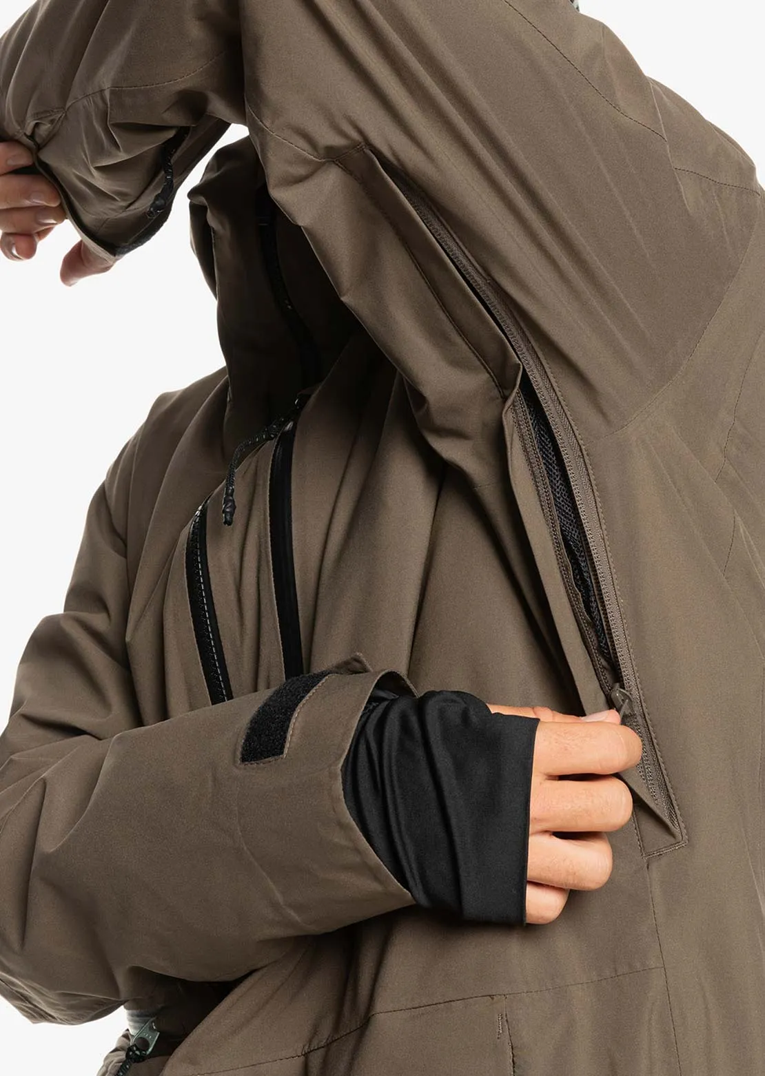 Quiksilver Men's Quest Stretch 20K Snow Jacket sold by Prfo product image thumbnail 5