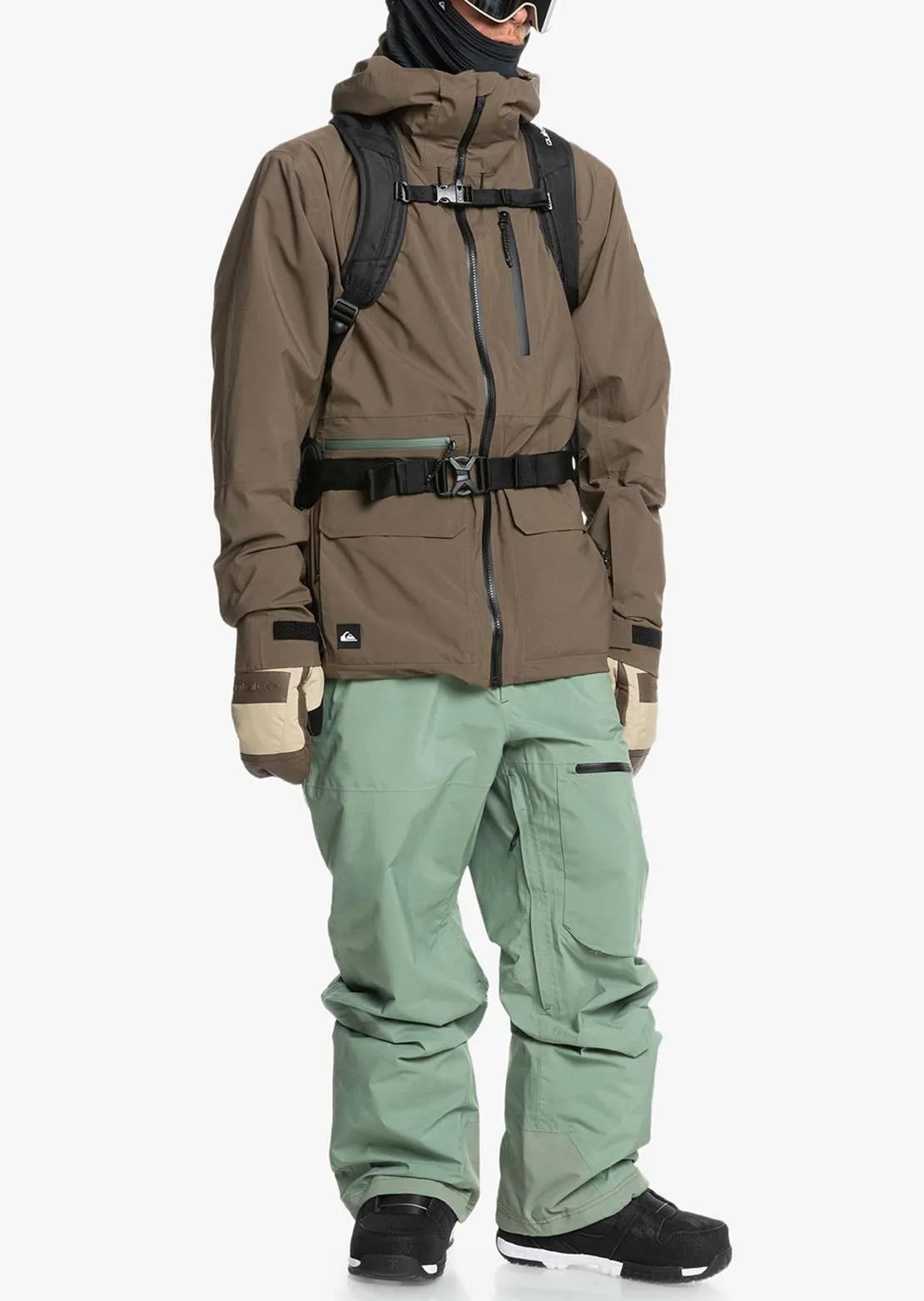 Quiksilver Men's Quest Stretch 20K Snow Jacket sold by Prfo product image thumbnail 4