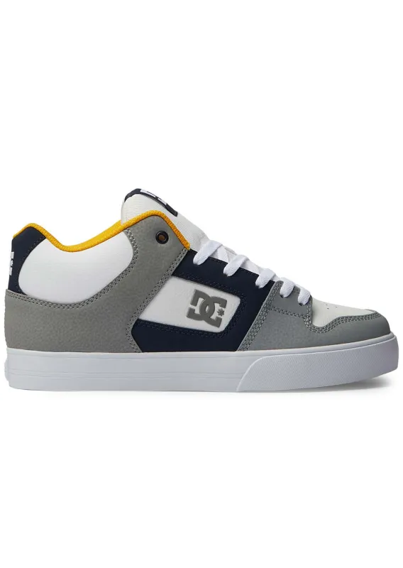 DC Men's Pure Mid Skate Shoes sold by Prfo
