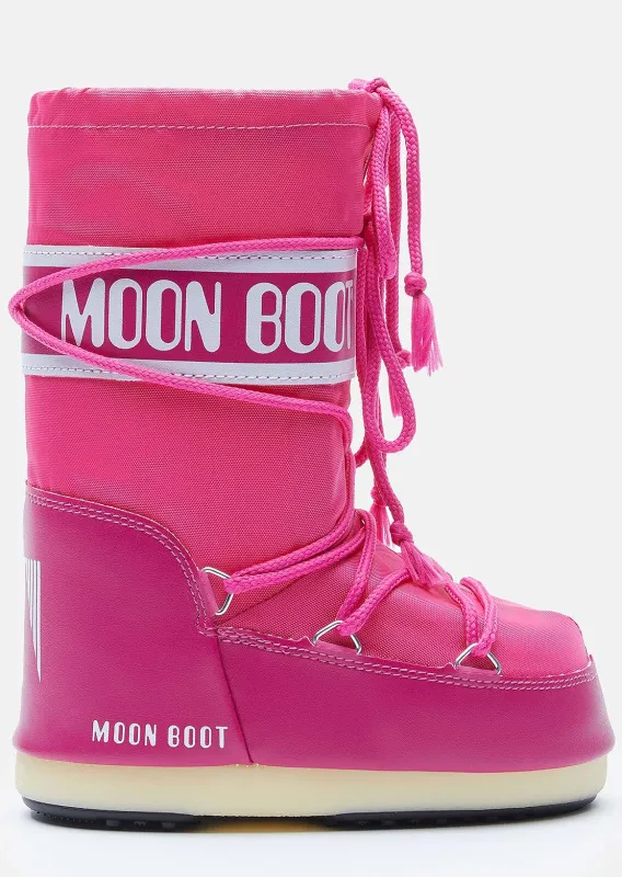 Moon Boot Junior Icon Nylon Snow Boots sold by Prfo