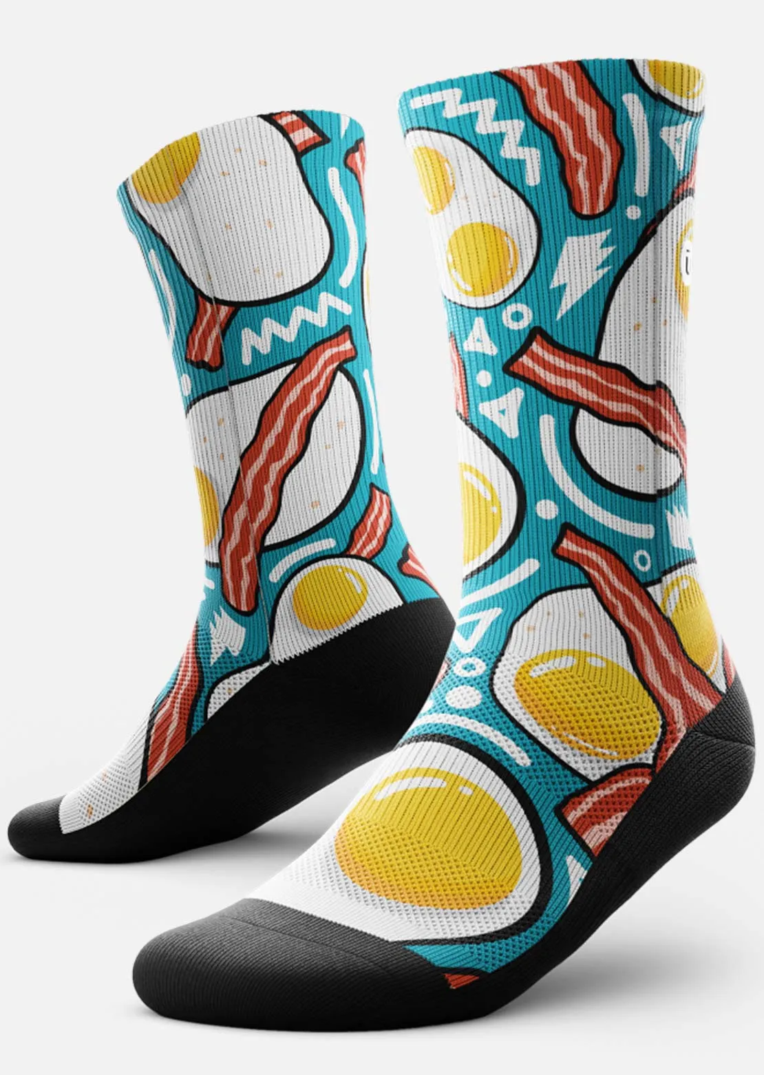 Outway Eggs 'N Bacon Crew Socks sold by Prfo