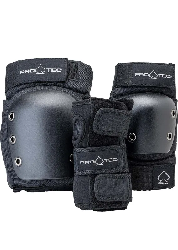 Pro-Tec Unisex Street Adult 3 Pack Pad Set Open sold by Prfo