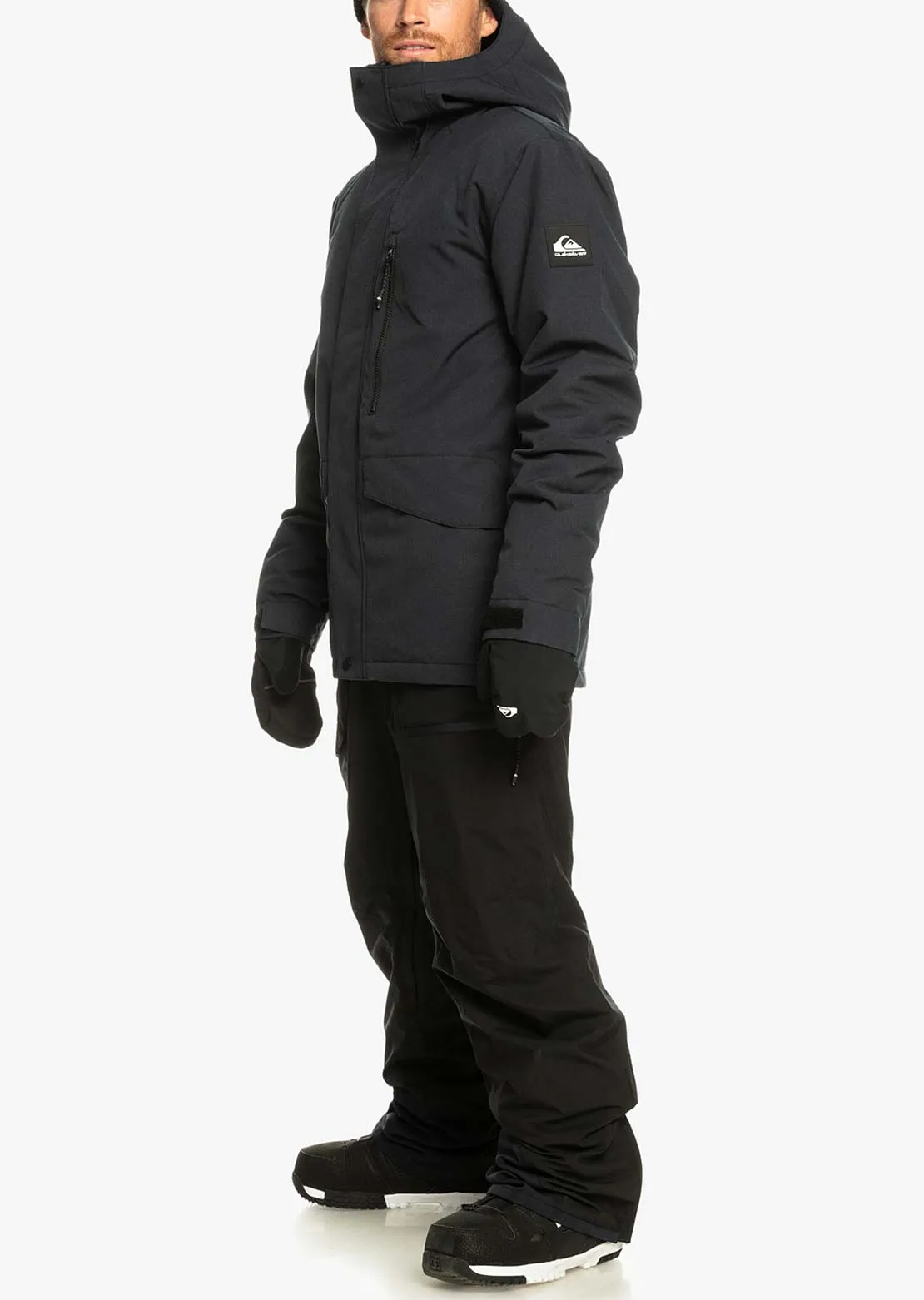 Quiksilver Men's Mission Solid Snow Jacket sold by Prfo product image thumbnail 4