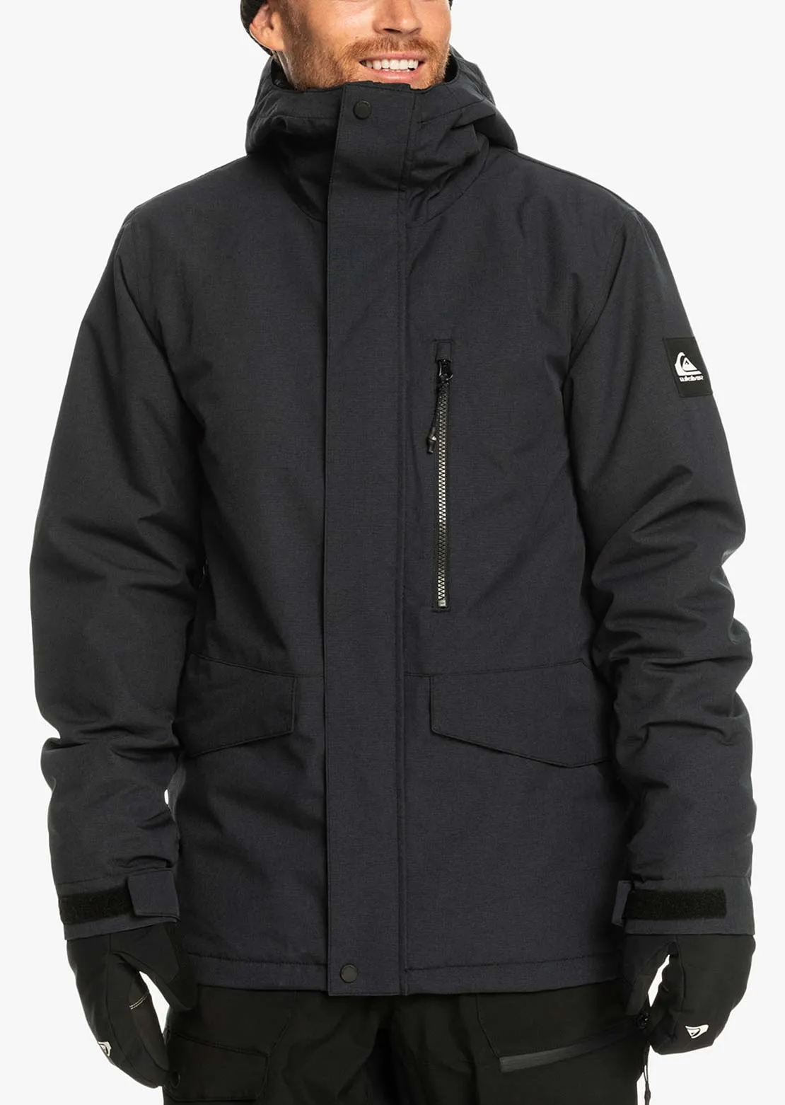 Quiksilver Men's Mission Solid Snow Jacket sold by Prfo