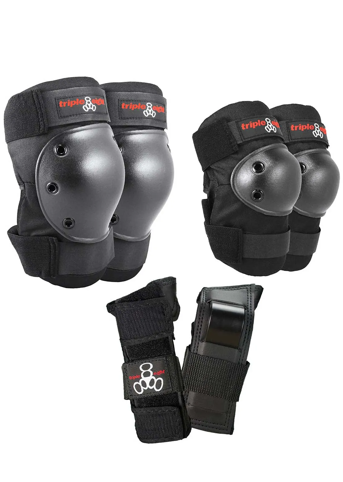 Triple 8 Saver Series High Impact 3-Pack Skate Protection sold by Prfo