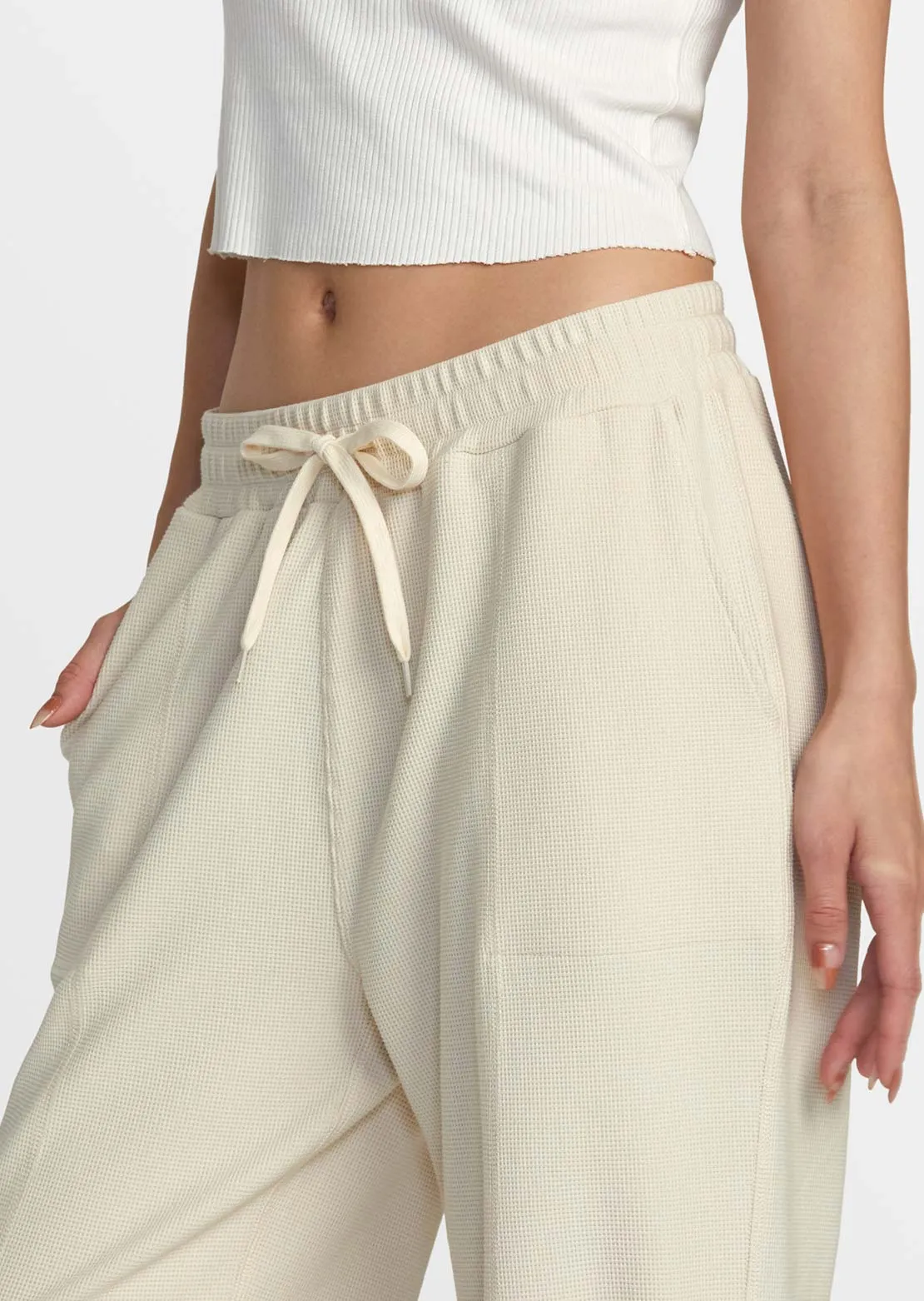 RVCA Women's Sofie Waffle Pant sold by Prfo product image thumbnail 5