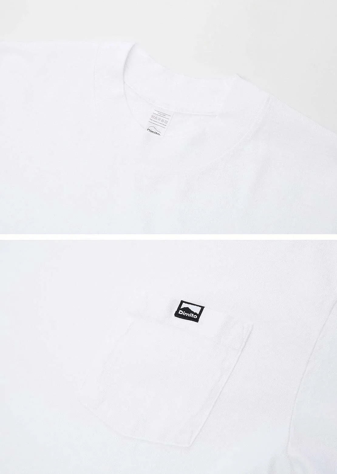 Dimito Unisex Flower Pocket 6.5oz Long Sleeve sold by Prfo product image thumbnail 4