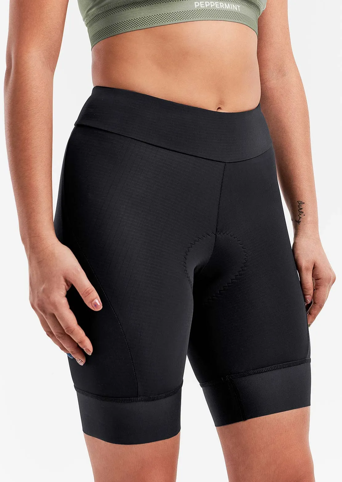 Peppermint Women's Signature Cycling Shorts sold by Prfo
