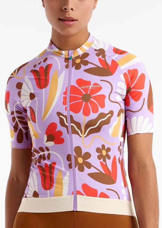 Peppermint Women's Signature Mountain Bike Jersey sold by Prfo