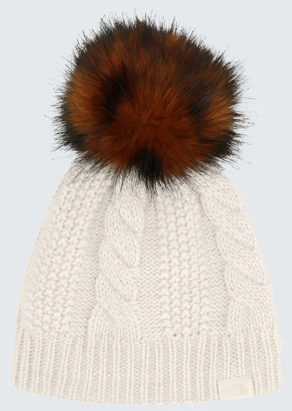 The North Face Women's Oh Mega Fur Pom Lined Beanie sold by Prfo