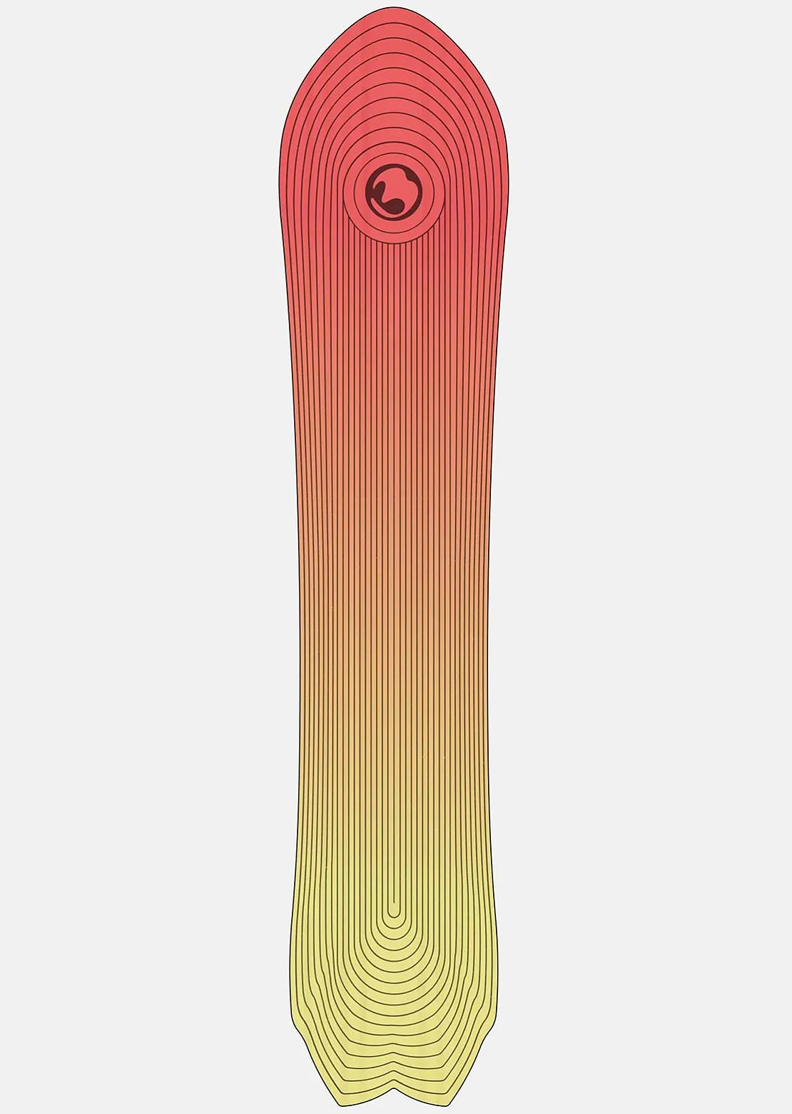 Burton Fish 3D Directional Flat Top Snowboard sold by Prfo product image thumbnail 2