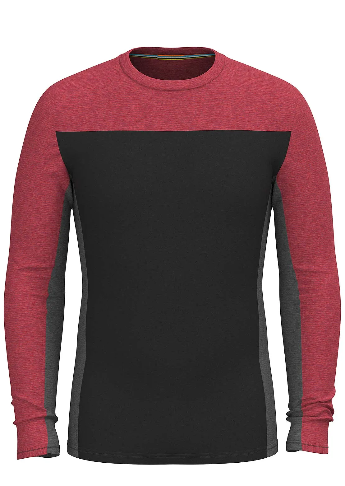 Smartwool Men's Classic Thermal Merino Colorblock Crew Base Layer Top sold by Prfo