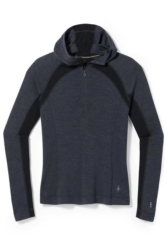 Smartwool Women's Classic Thermal Merino 1/2 Zip Boxed Base Layer Hood Top sold by Prfo