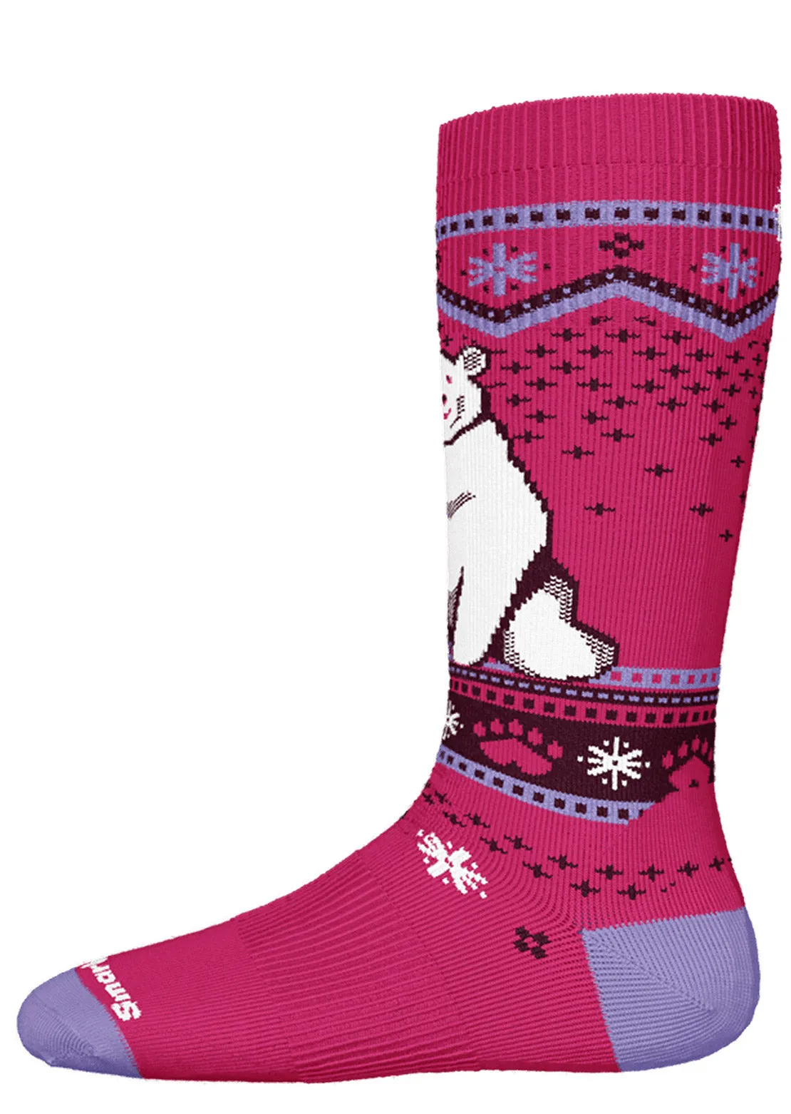 Smartwool Junior Wintersport Full Cushion Polar Bear Pattern OTC Socks sold by Prfo