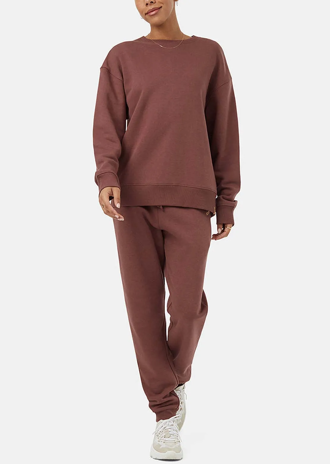 Tentree Women's TreeFleece Relaxed Crew Longsleeve sold by Prfo product image thumbnail 3