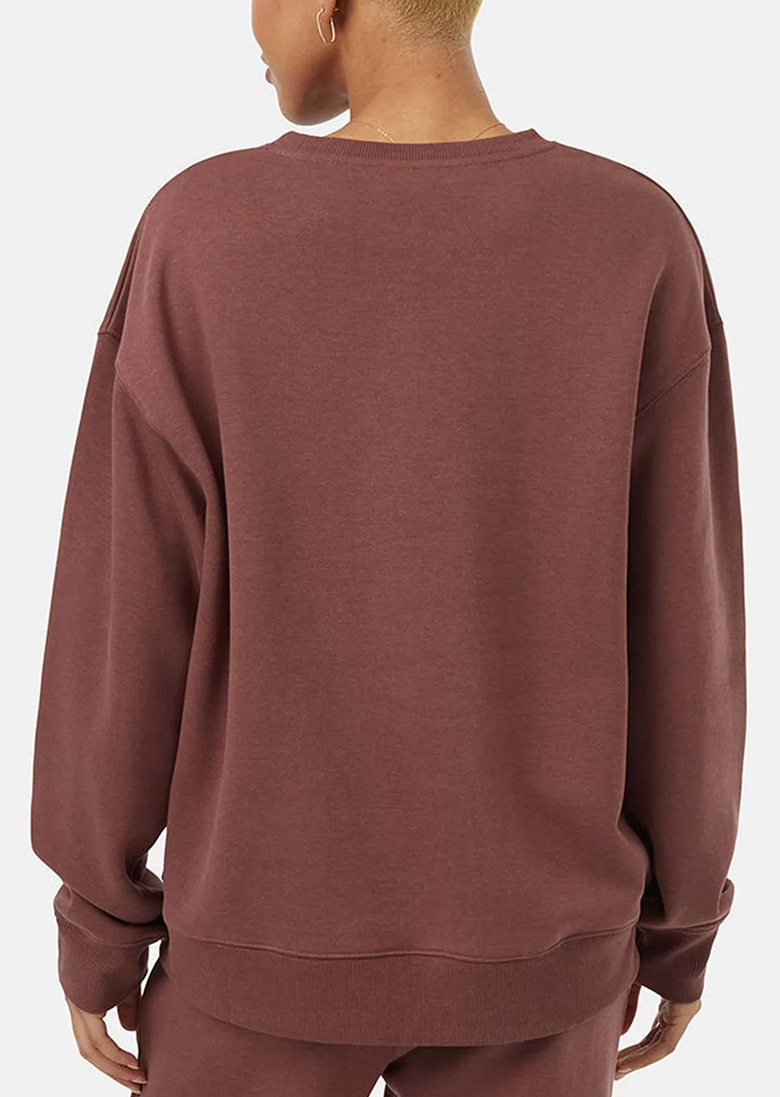 Tentree Women's TreeFleece Relaxed Crew Longsleeve sold by Prfo product image thumbnail 2