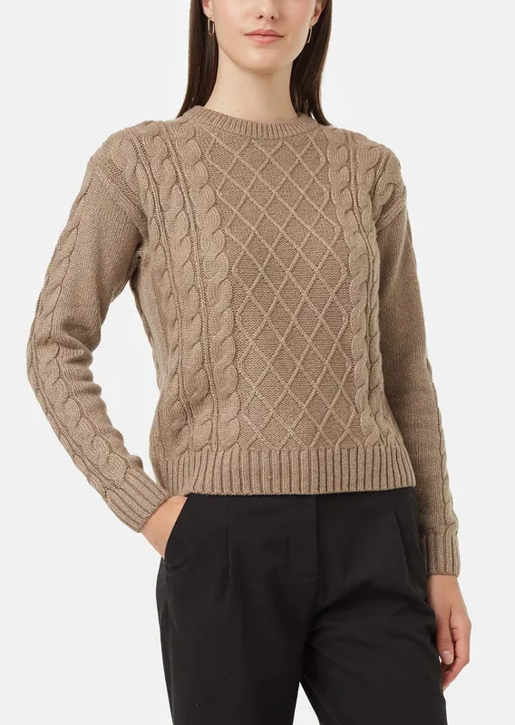 Tentree Women's Highline Wool Cable Crew sold by Prfo