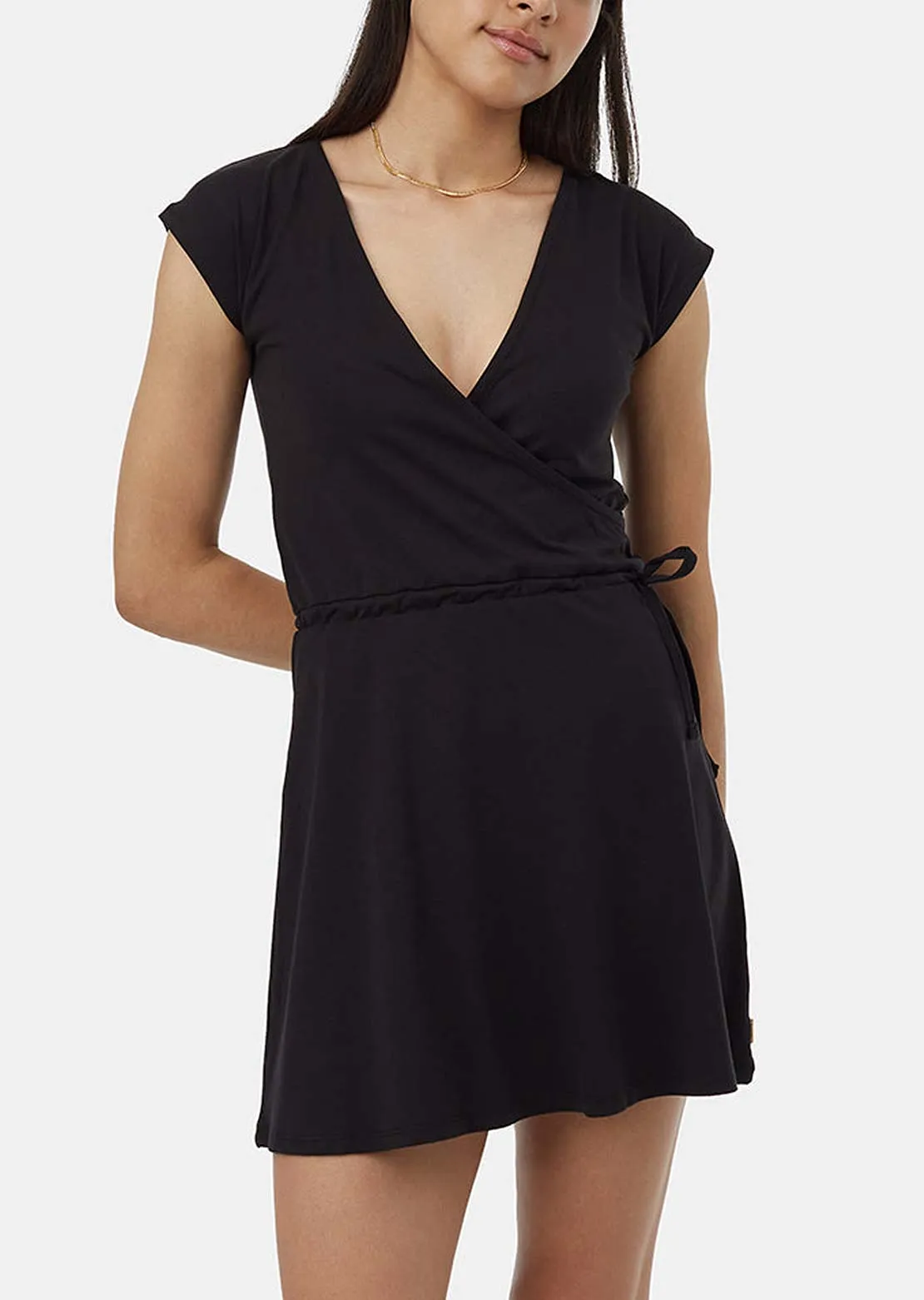 Tentree Women's Knit Wrap Dress sold by Prfo