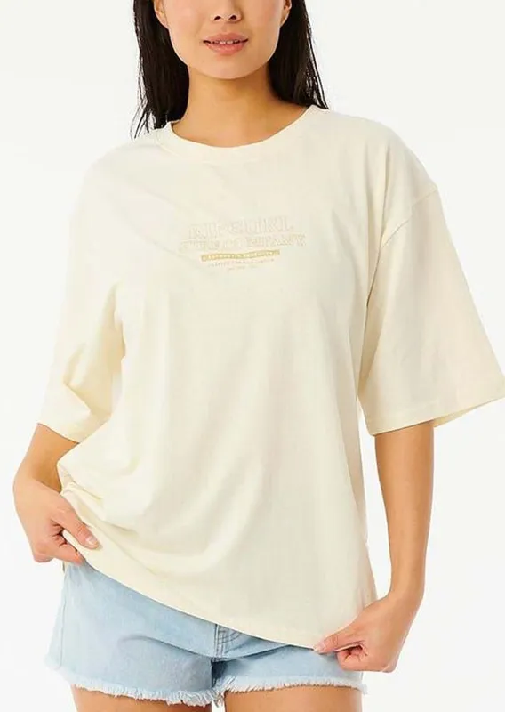 Rip Curl Women's Kindred Palms Heritage T-Shirt made by Ripcurl