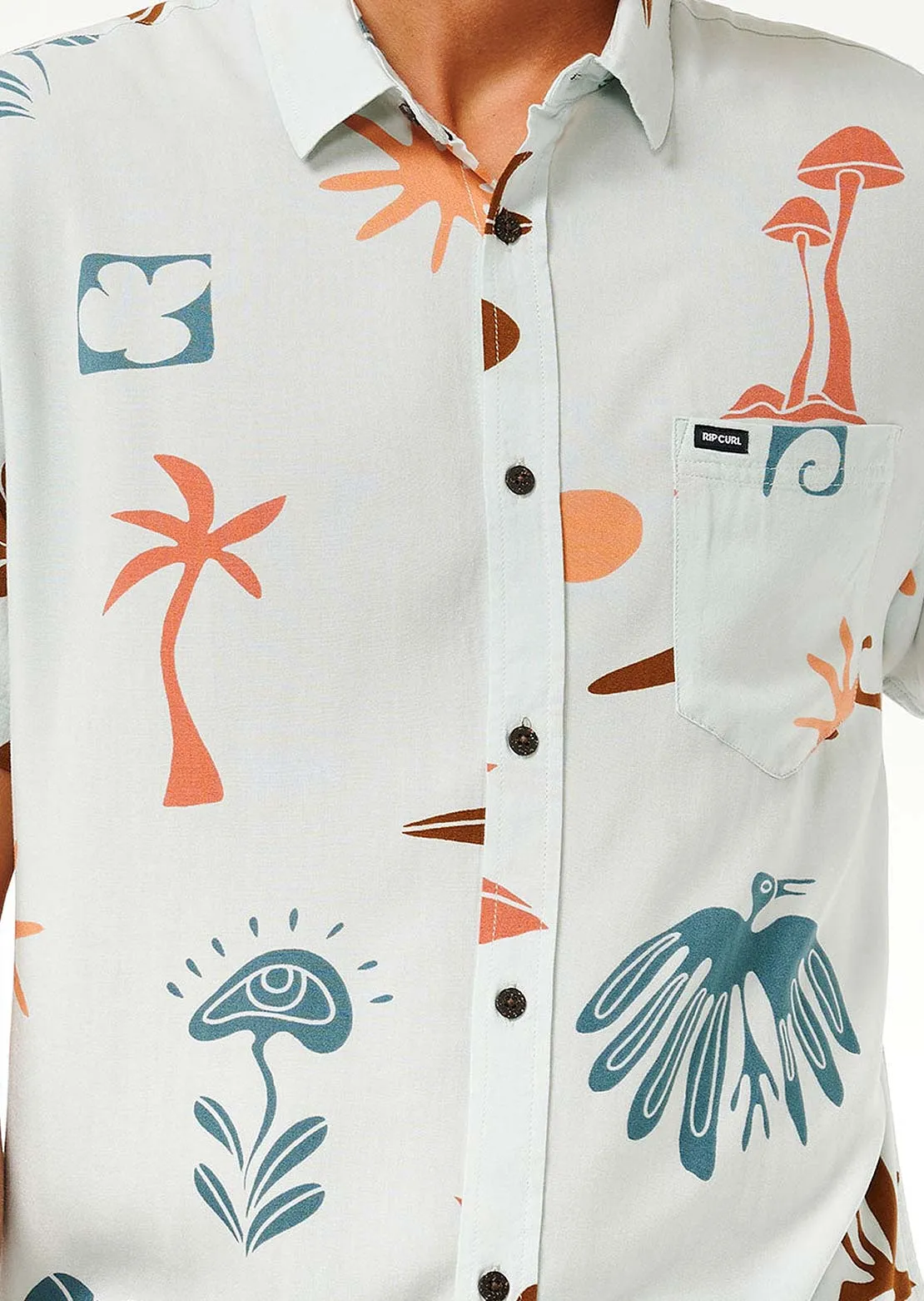 Rip Curl Men's Party Pack Button Up Shirt sold by Prfo product image thumbnail 5