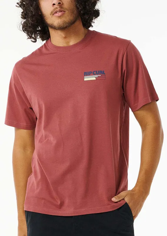 Rip Curl Men's Surf Revival Line Up T-Shirt sold by Prfo