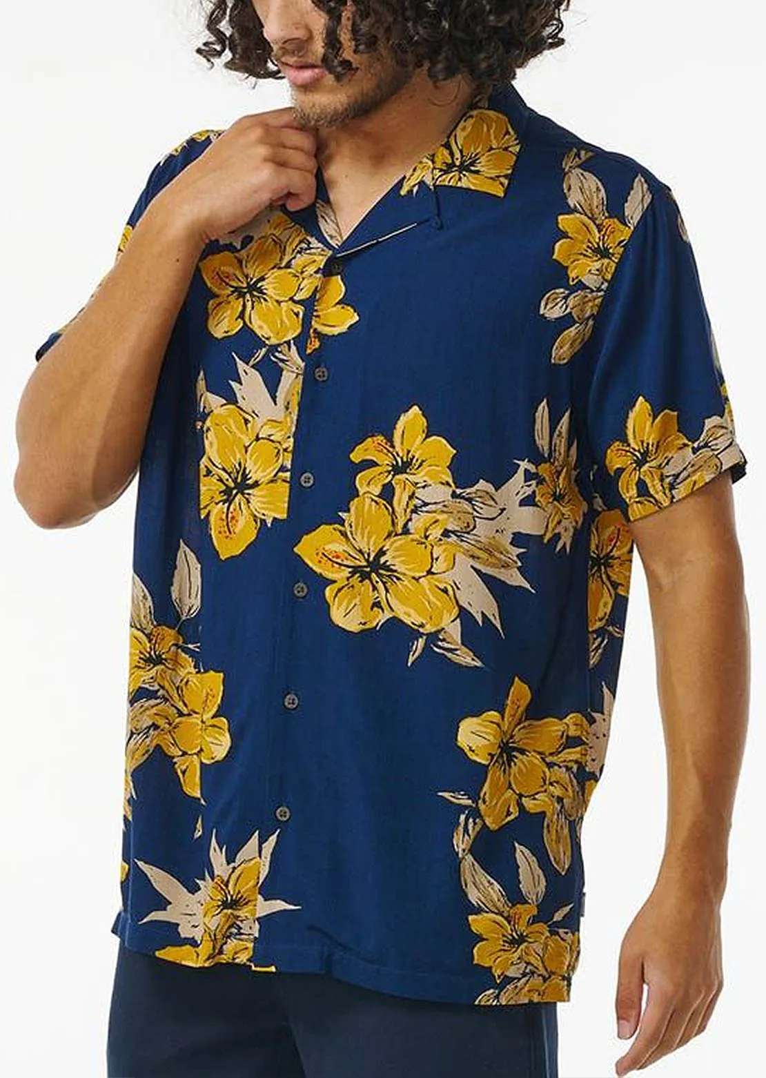 Rip Curl Men's Aloha Hotel Button Up Shirt sold by Prfo product image thumbnail 4