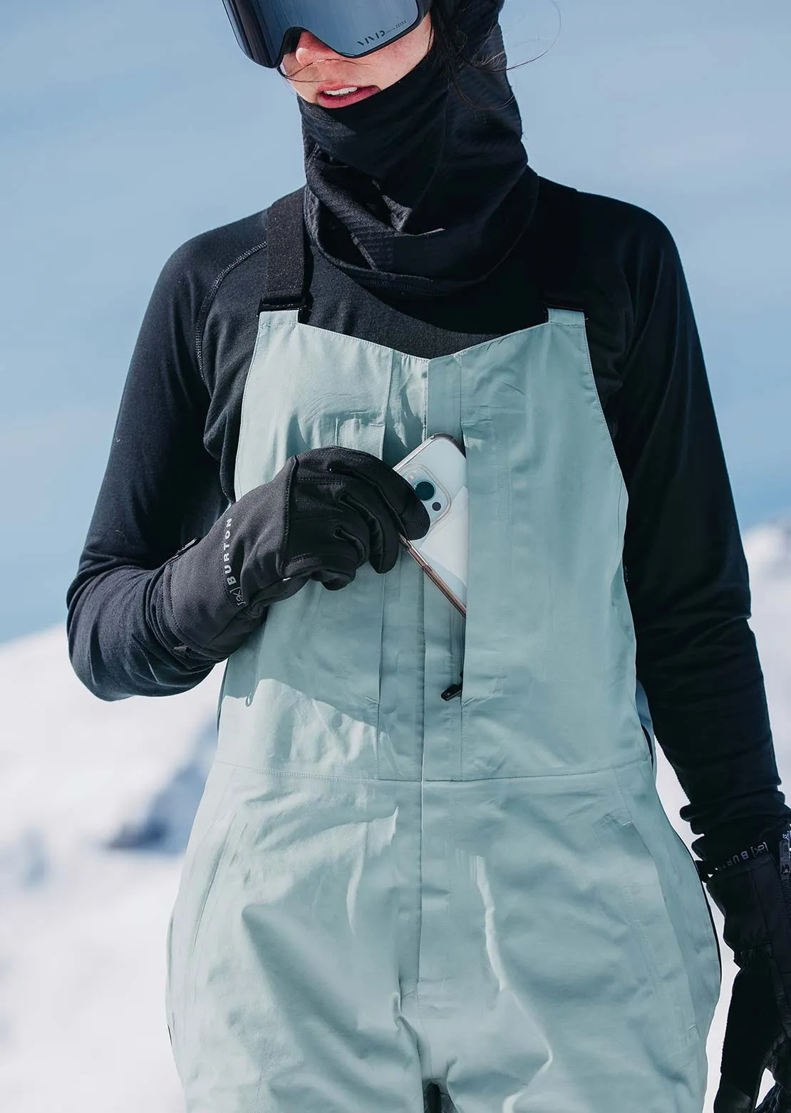 Burton AK Women's GORE‑TEX 3L Kimmy Stretch Bib Pants sold by Prfo product image thumbnail 4